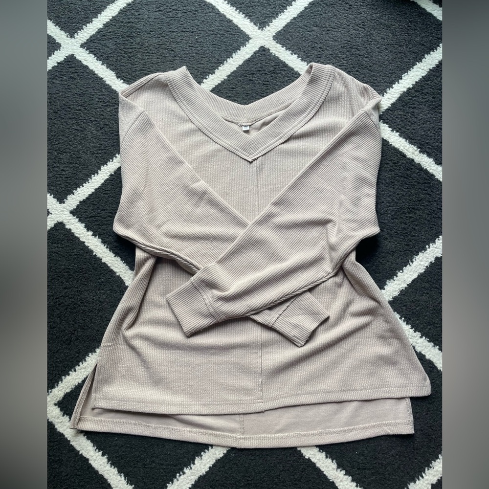 V-Neck Soft Sweater